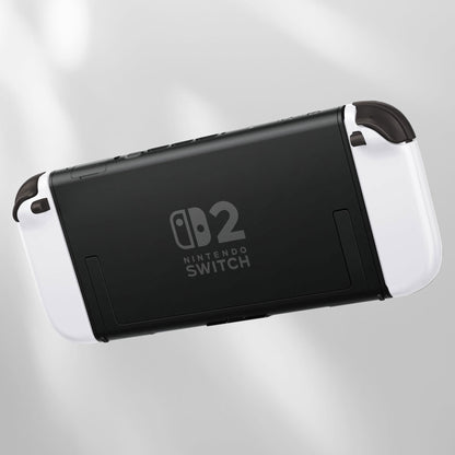 eXtremeRate Nintendo Switch 2対応ジョイコン交換フルセットシェルケース、ボタン付き - デラックス版【ホワイト】