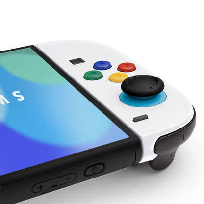 eXtremeRate Nintendo Switch 2対応ジョイコン交換フルセットシェルケース、ボタン付き - デラックス版【ホワイト】