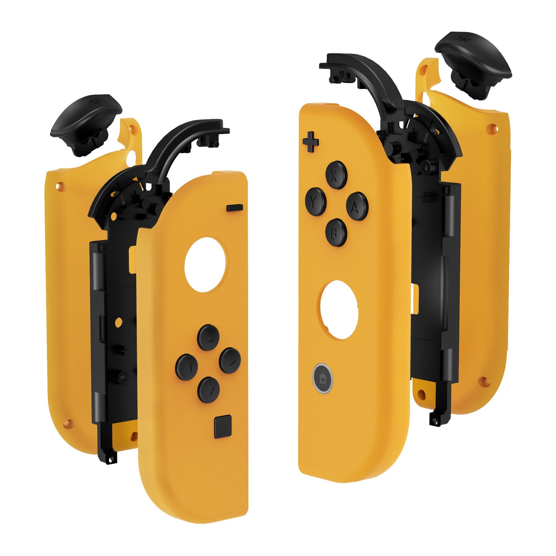 【サイズ:純色マット系_色:イエロー】eXtremeRate Switchに対応 eXtremeRate (イエロー 純色マット系) : フリージアストア