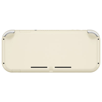 eXtremeRate Replacement Full Shell & Button Kit for Nintendo Switch Lite (Antique Yellow) with Protective Film