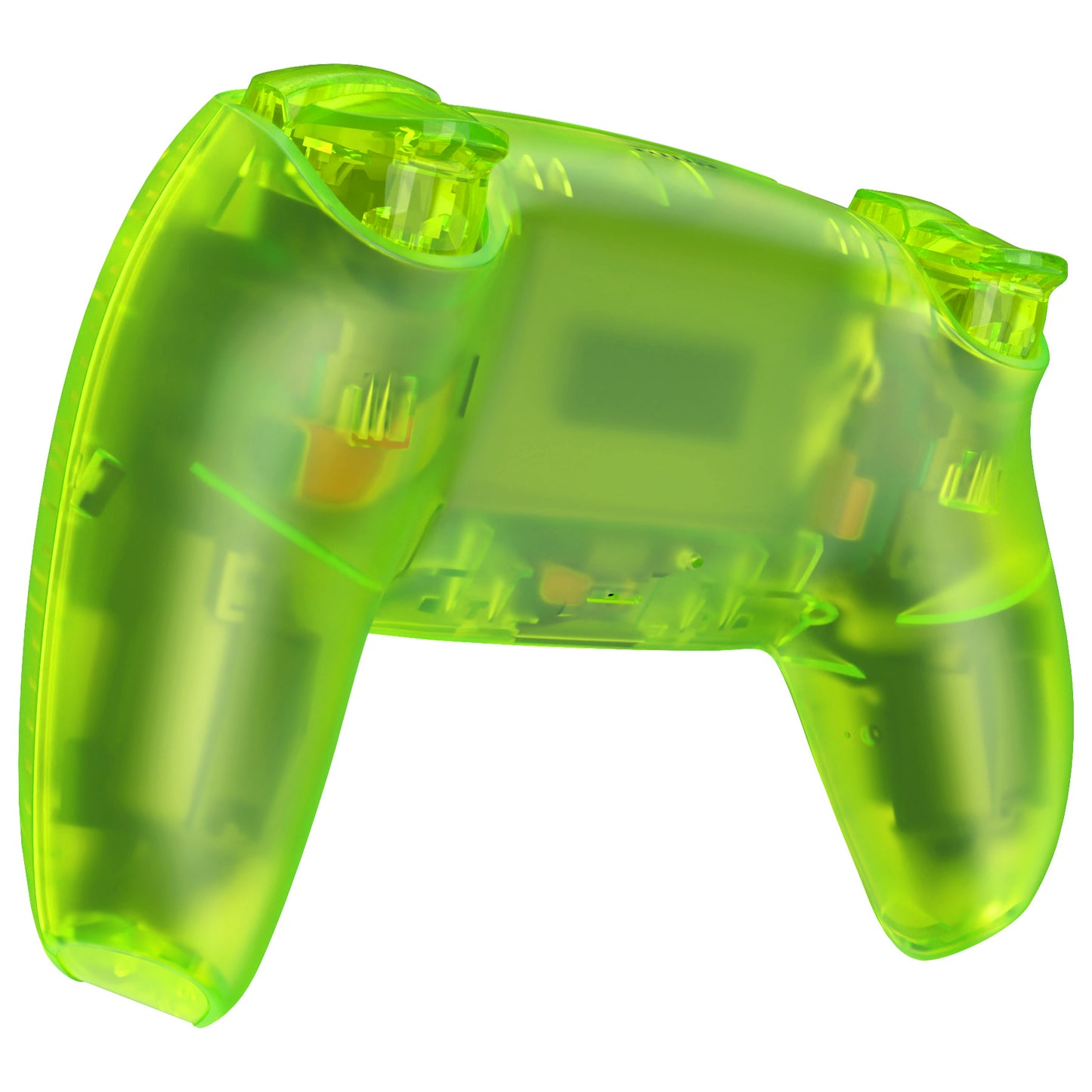 eXtremeRate PS5コントローラーBDM-030/040/050対応交換対応用フルセットシェル＆ボタン【クリアライムグリーン】