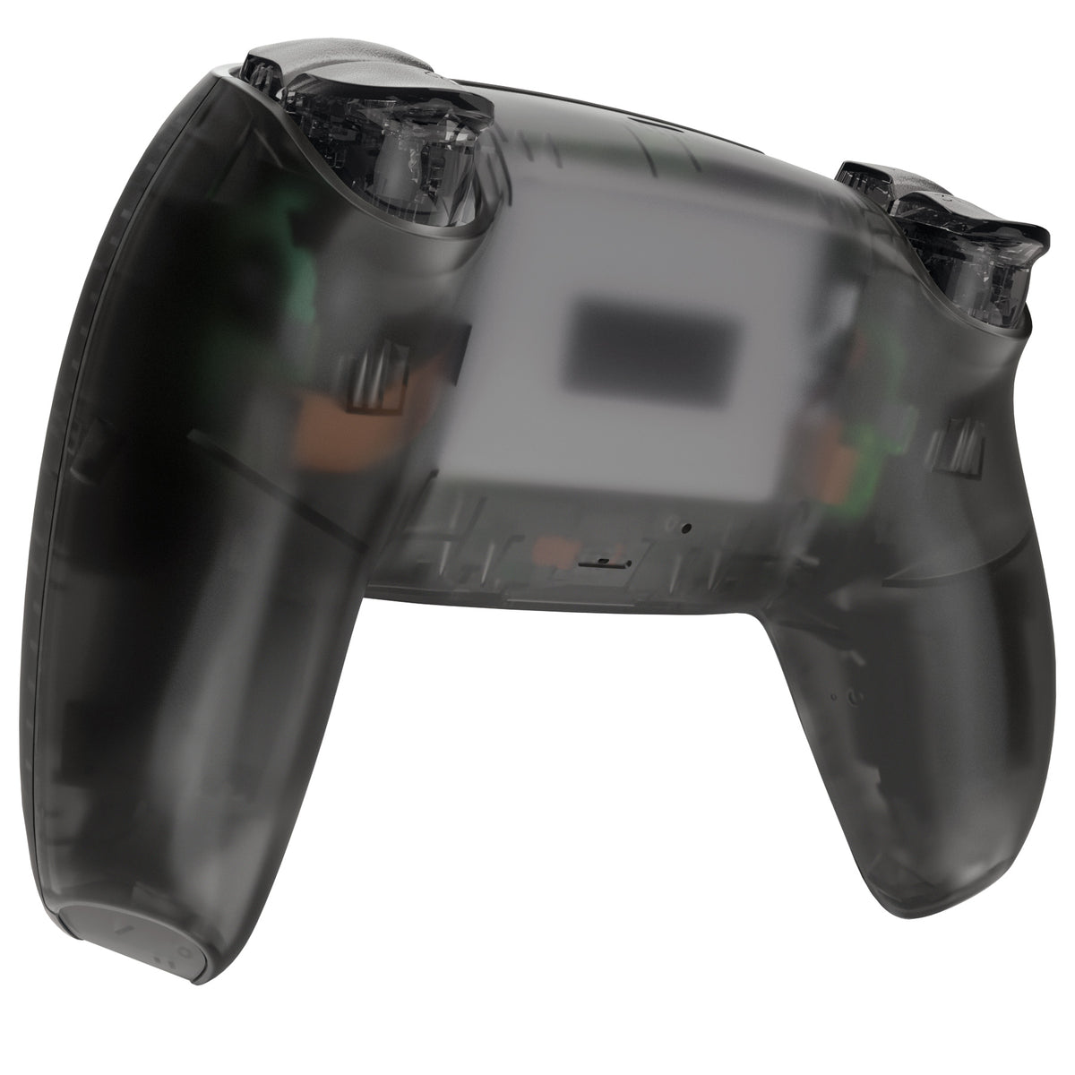 eXtremeRate Replacement Full Shell & Button Set for PS5 Controller BDM-030/040/050 (Clear Black)