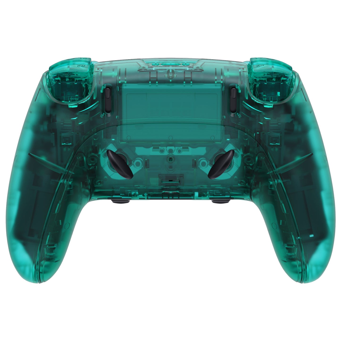 eXtremeRate PS5 edgeコントローラー対応交換対応用フルセットシェル＆ボタン【エメラルドグリーン】