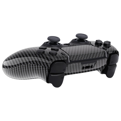eXtremeRate PS5 edgeコントローラー対応交換対応用フルセットシェル＆ボタン【グラファイトカーボンファイバー】