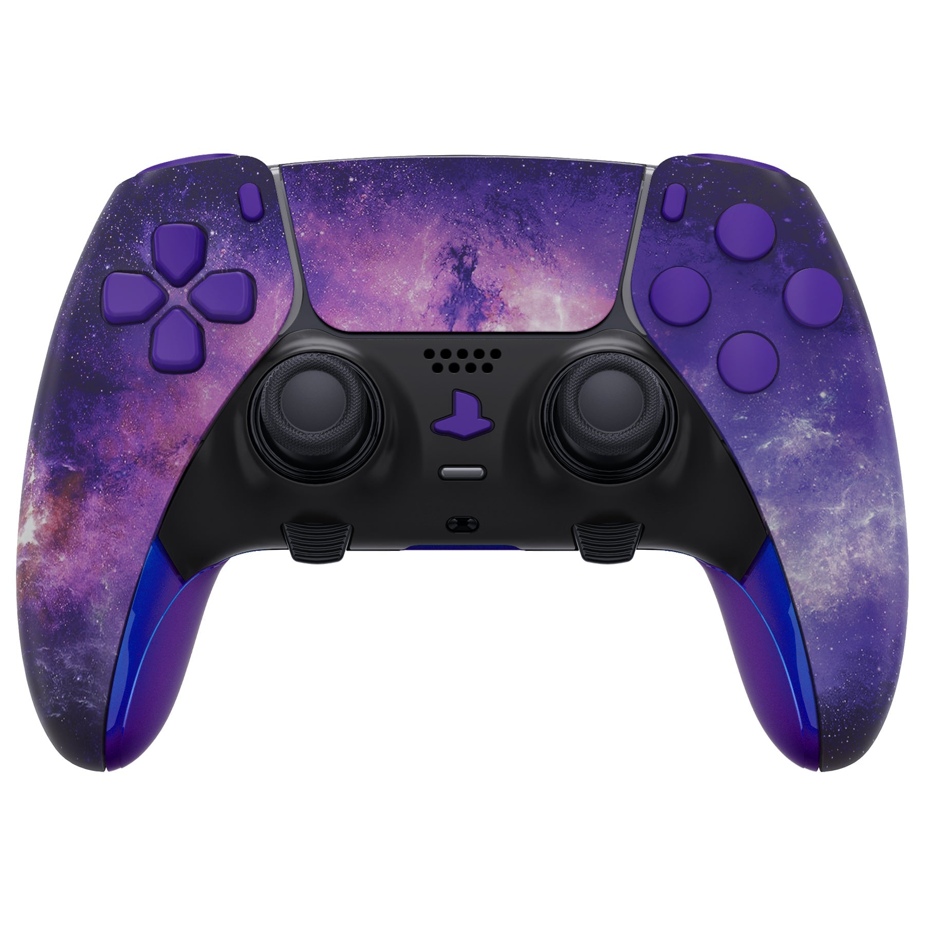 eXtremeRate Replacement Full Set Shells with Buttons Compatible with PS5 Edge Controller - Nebula Galaxy eXtremeRate