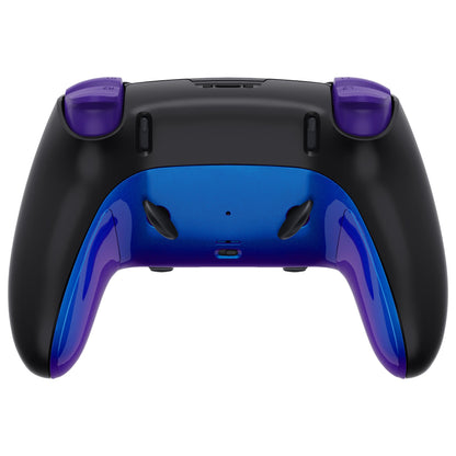 eXtremeRate Replacement Full Set Shells with Buttons Compatible with PS5 Edge Controller - Nebula Galaxy eXtremeRate