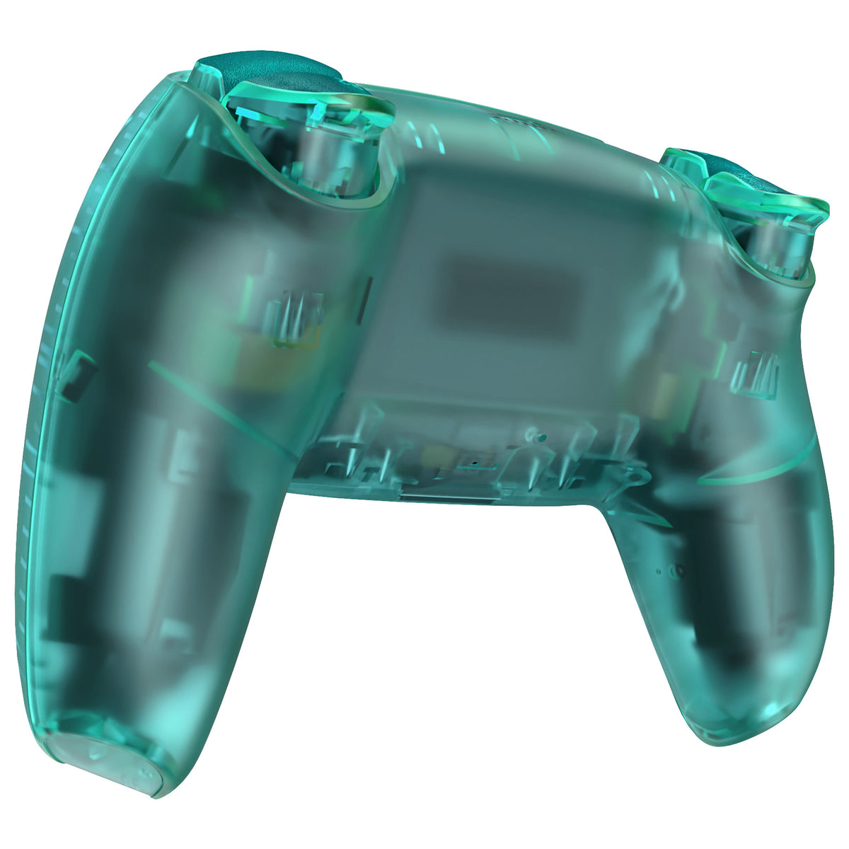 eXtremeRate Replacement Full Shell & Button Set for PS5 Controller BDM-030/040/050 (Clear Black)