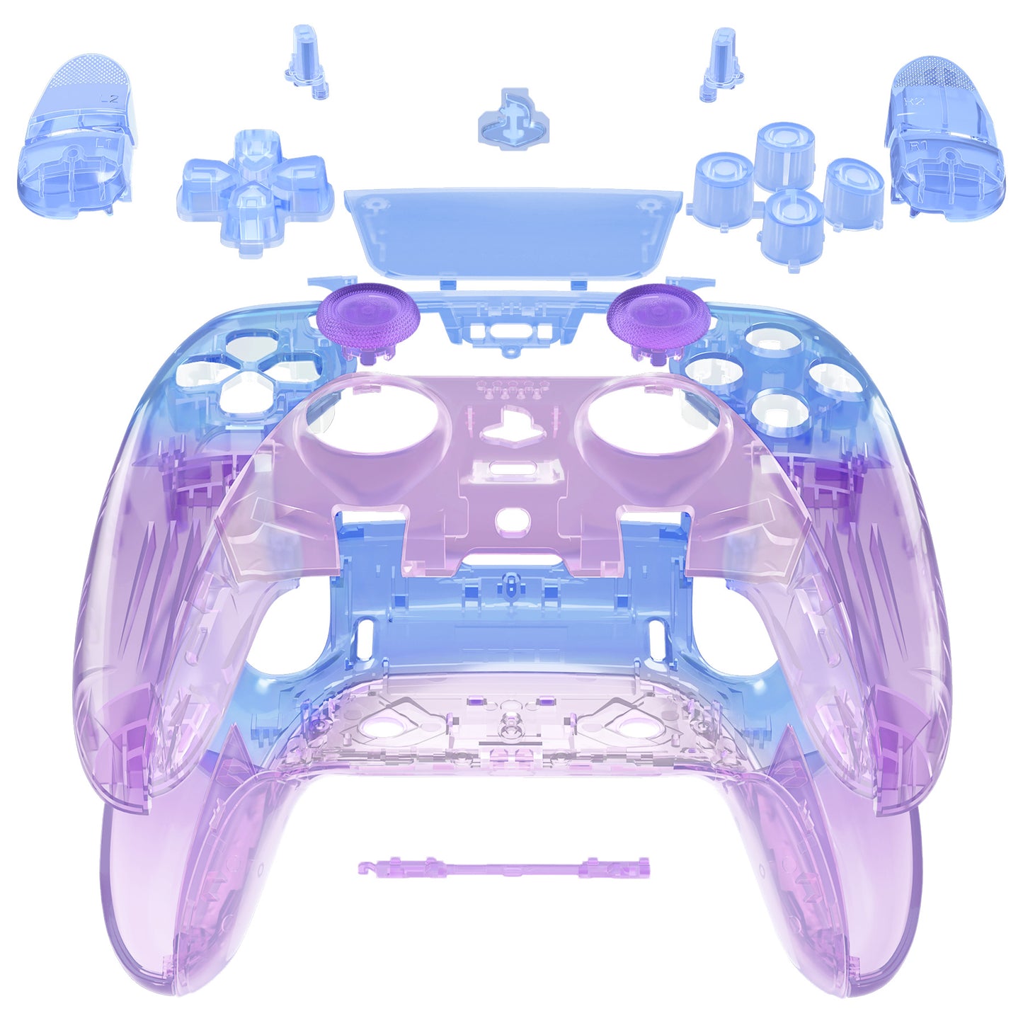 eXtremeRate PS5 Edge Controller Replacement Full Set Shell & Buttons [Miu]
