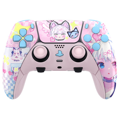 eXtremeRate PS5 edgeコントローラー対応交換対応用フルセットシェル＆ボタン【ミウ】