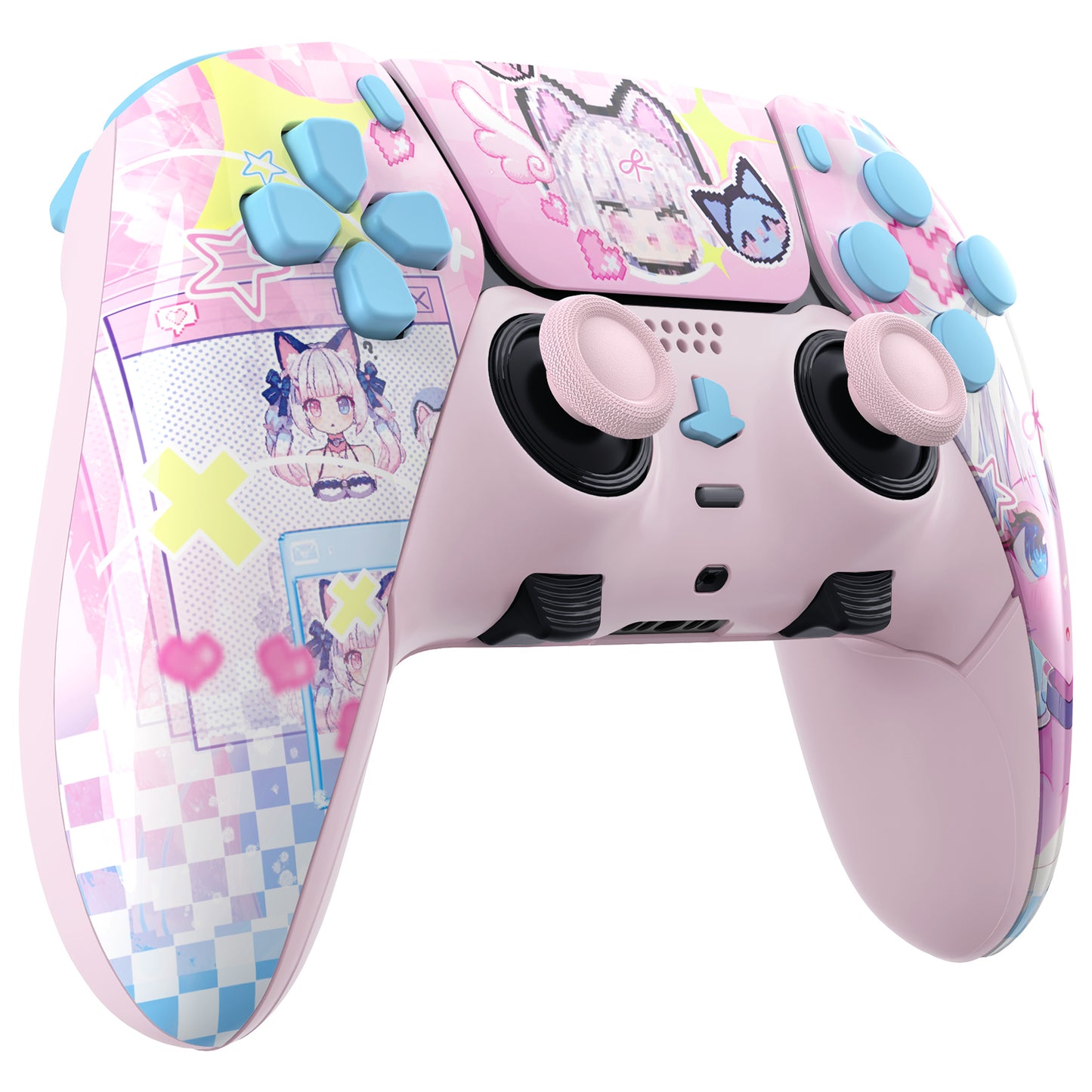 eXtremeRate PS5 edgeコントローラー対応交換対応用フルセットシェル＆ボタン【ミウ】