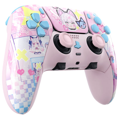 eXtremeRate PS5 edgeコントローラー対応交換対応用フルセットシェル＆ボタン【ミウ】