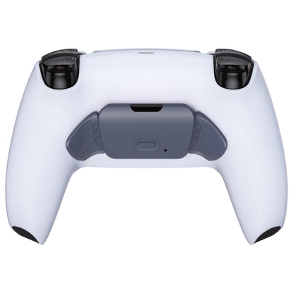 eXtremeRate Replacement Redesigned K1 K2 Back Buttons for eXtremerate RISE Remap Kit, Compatible with PS5 Controller - Sterling Silver eXtremeRate