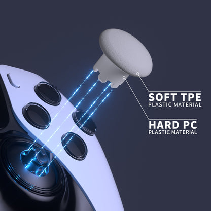 eXtremeRate Replacement Swappable Thumbsticks for PS5 Edge Controller - New Hope Gray eXtremeRate