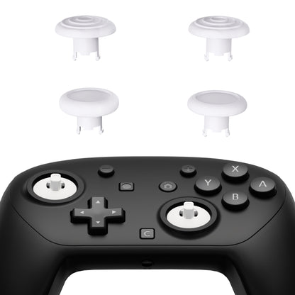 eXtremeRate Nintendo Switch 2 Proコントローラー対応 ThumbsGear 交換式エルゴノミックサムスティック【ホワイト】