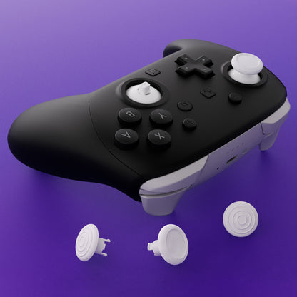 eXtremeRate Nintendo Switch 2 Proコントローラー対応 ThumbsGear 交換式エルゴノミックサムスティック【ホワイト】