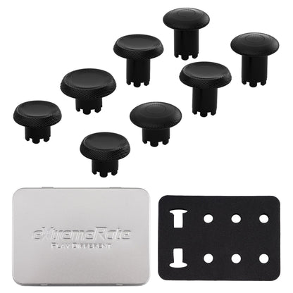 eXtremeRate ThumbsGear Interchangeable Thumbsticks for PS5 Edge Controller - Black eXtremeRate