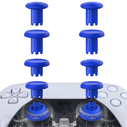 eXtremeRate PS5&PS4コントローラー対応用ThumbsGear V3交換可能なエルゴノミックサムスティック【ブルー】