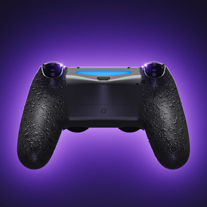 eXtremeRate PS4 Slim ProコントローラーJDM-040/050/055対応用 Type-Cバージョン ボトムシェル【テクスチャードブラック】