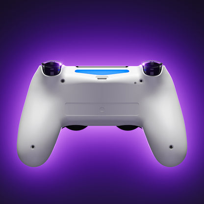 eXtremeRate PS4 Slim ProコントローラーJDM-040/050/055対応用 Type-Cバージョン ボトムシェル【ホワイト】