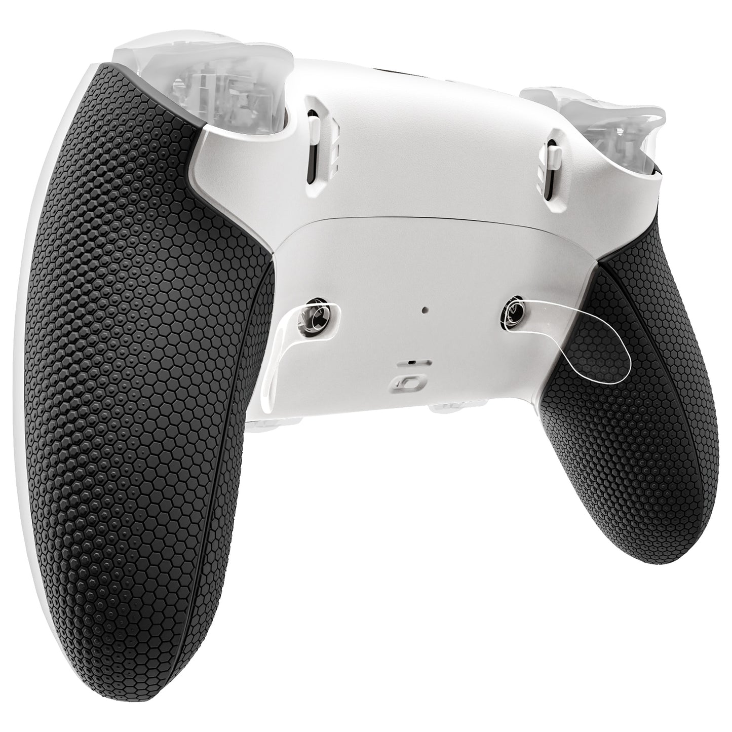 eXtremeRate Beyond-ARC Bottom Shell Kit for PS5 Edge Controller (White & Black)