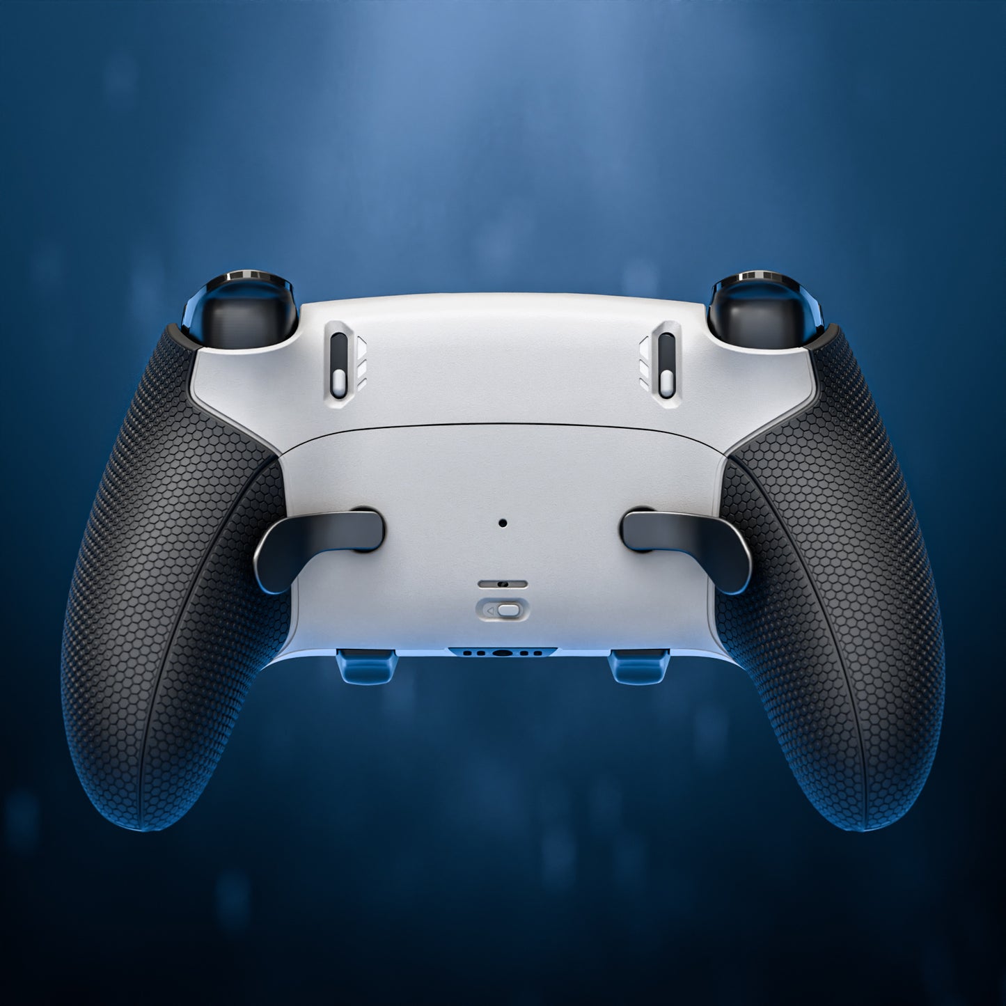 eXtremeRate Beyond-ARC Bottom Shell Kit for PS5 Edge Controller (White & Black)