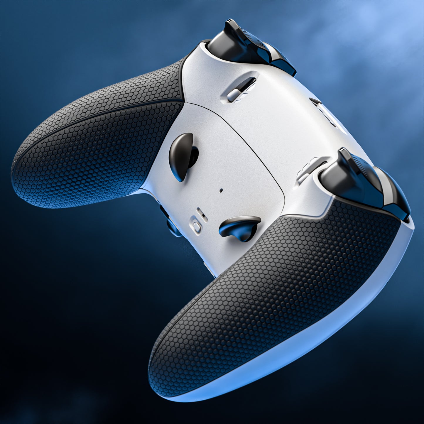 eXtremeRate Beyond-ARC Bottom Shell Kit for PS5 Edge Controller (White & Black)