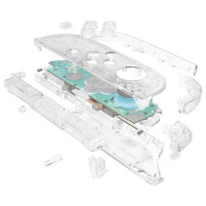 eXtremeRate Nintendo Switch 2対応ジョイコン交換フルセットシェルケース、ボタン付き - デラックス版【暗闇で光る-グリーン】