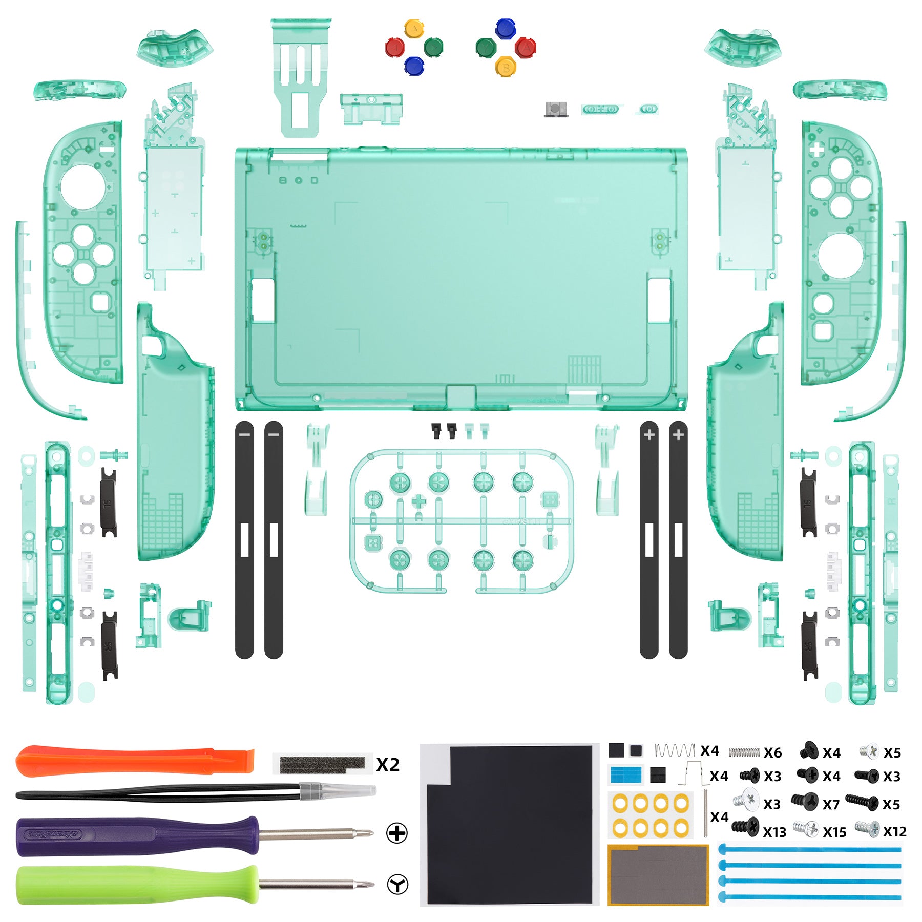 eXtremeRate Nintendo Switch 2対応交換フルセットシェル＆ボタン