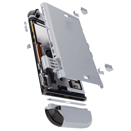 eXtremeRate Nintendo Switch 2対応交換フルセットシェル＆ボタン - デラックス版【ニューホープグレイ】