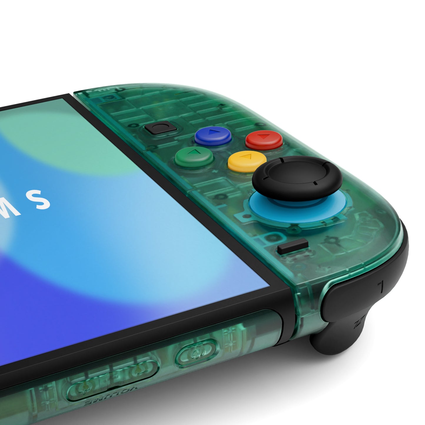 eXtremeRate Nintendo Switch 2対応交換フルセットシェル＆ボタン - エッセンス版【エメラルドグリーン】