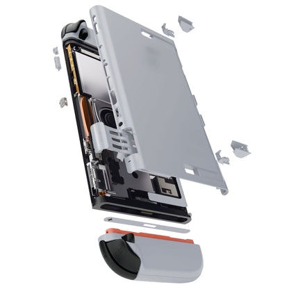 eXtremeRate Nintendo Switch 2対応交換フルセットシェル＆ボタン - エッセンス版【ニューホープグレイ】