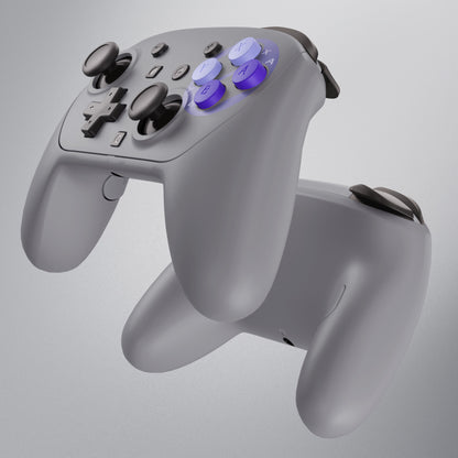 eXtremeRate DIY Replacement Full Set of Shells and Buttons for Nintendo Switch 2 Pro Controller (SNES Style)