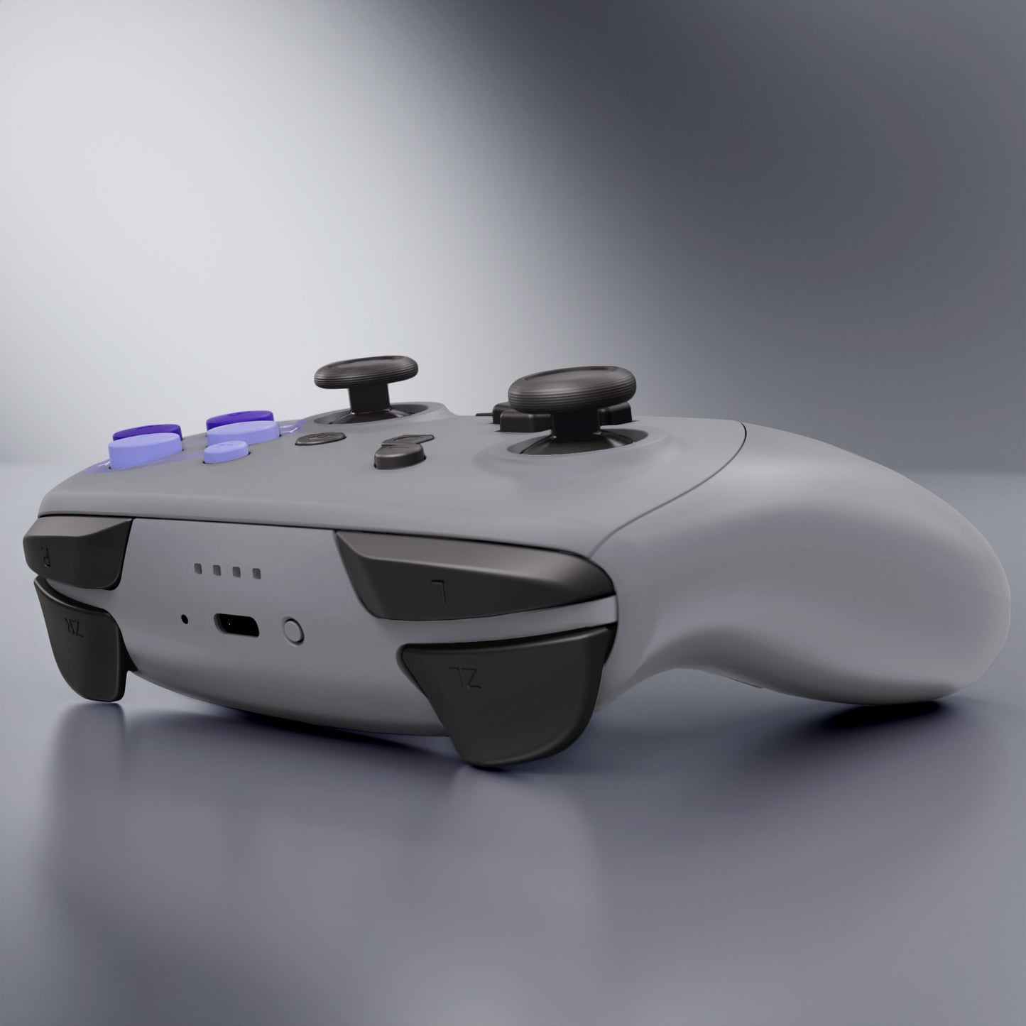 eXtremeRate DIY Replacement Full Set of Shells and Buttons for Nintendo Switch 2 Pro Controller (SNES Style)