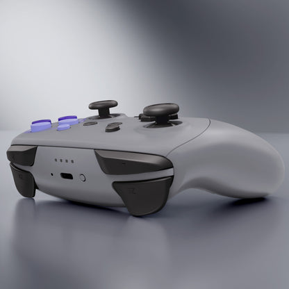 eXtremeRate DIY Replacement Full Set of Shells and Buttons for Nintendo Switch 2 Pro Controller (SNES Style)