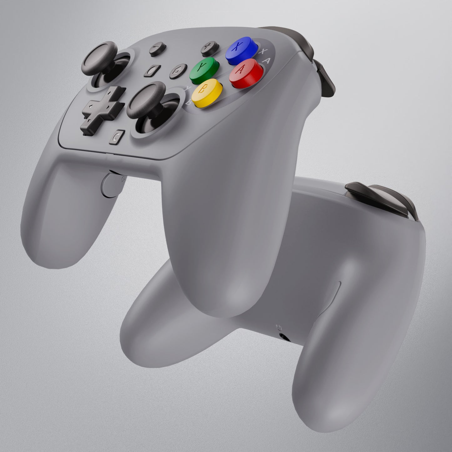 eXtremeRate Nintendo Switch 2 Pro コントローラーに対応DIY交換用フルセットシェル ボタン【スーファミクラシックEUスタイル】