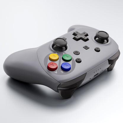 eXtremeRate Nintendo Switch 2 Pro コントローラーに対応DIY交換用フルセットシェル ボタン【スーファミクラシックEUスタイル】