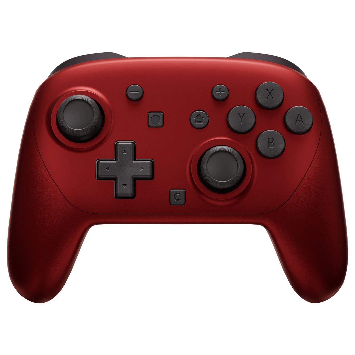 eXtremeRate Nintendo Switch 2 Pro コントローラーに対応DIY交換用フルセットシェル ボタン【スカーレットレッド】