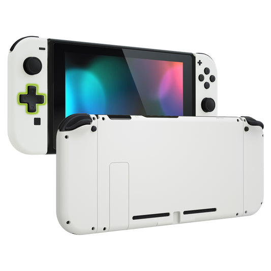 eXtremeRate Nintendo Switch用方向キーバージョン交換フルセットシェル＆ボタン【ホワイト】
