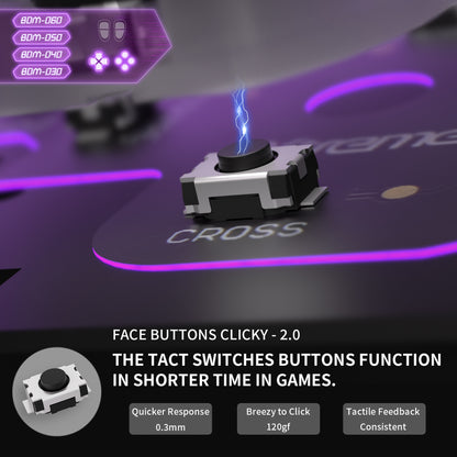 eXtremeRate PS5コントローラーBDM-030/040/050/060対応用カスタム触覚十字キー＆アクションボタンフェイスクリッキーキットV3