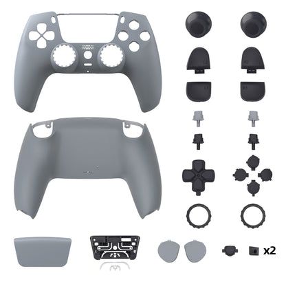 eXtremeRate PS5コントローラーBDM-030/040/050対応LUNA再設計交換対応用フルセットシェル＆ボタン【ニューホープグレイ】