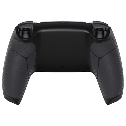 eXtremeRate PS5コントローラーBDM-010/020/030/040/050対応パフォーマンスグリップ交換対応用バックハウジングボトムシェル【ラバー付きブラック】