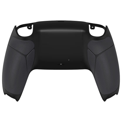 eXtremeRate PS5コントローラーBDM-010/020/030/040/050対応パフォーマンスグリップ交換対応用バックハウジングボトムシェル【ラバー付きブラック】
