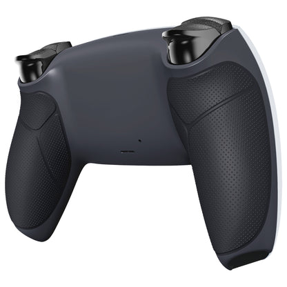 eXtremeRate PS5コントローラーBDM-010/020/030/040/050対応パフォーマンスグリップ交換対応用バックハウジングボトムシェル【ラバー付き灰白&クラシックグレー】