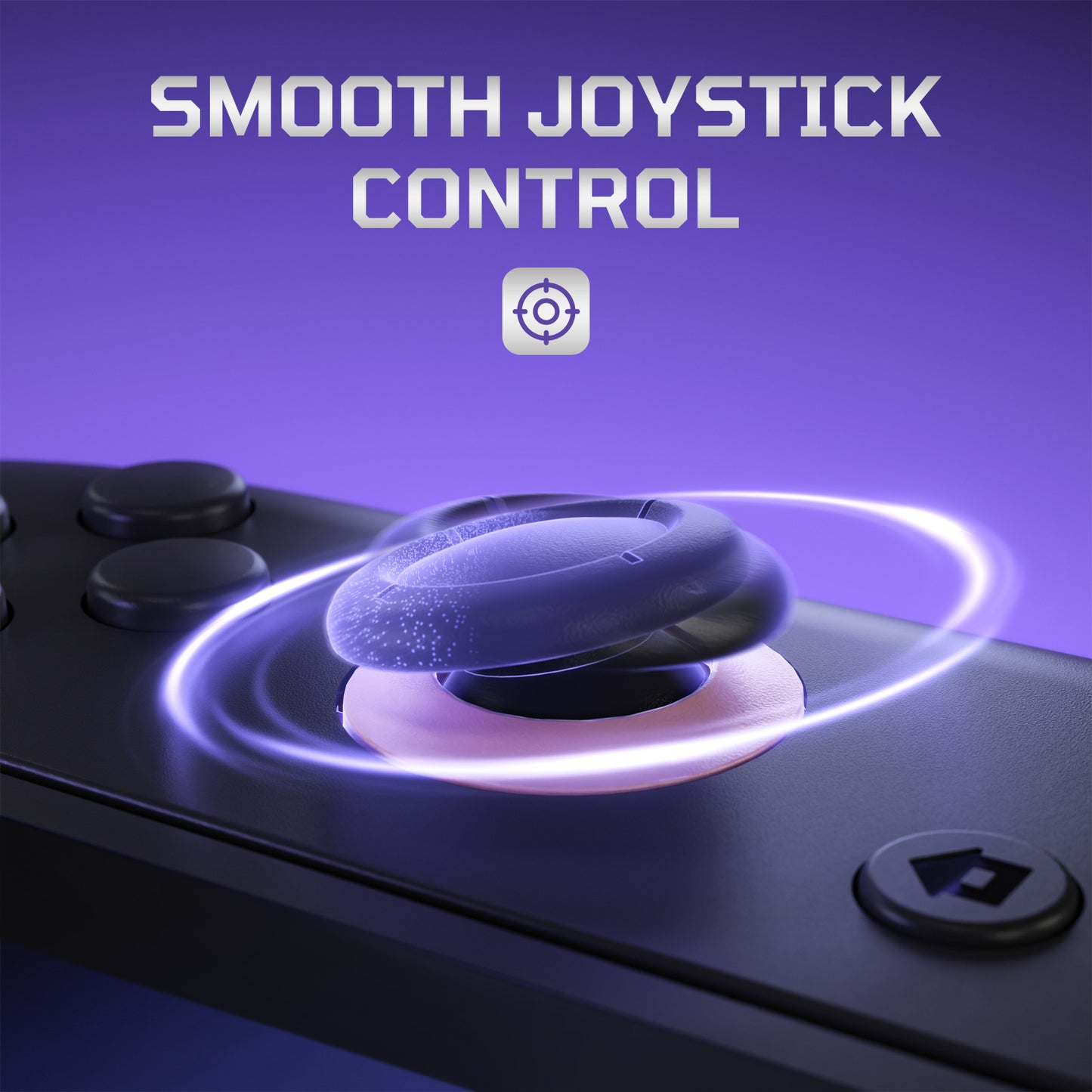 eXtremeRate Nintendo Switch 2 Joy-Conに対応用交換3Dジョイスティック【チェリーブロッサムピンク】
