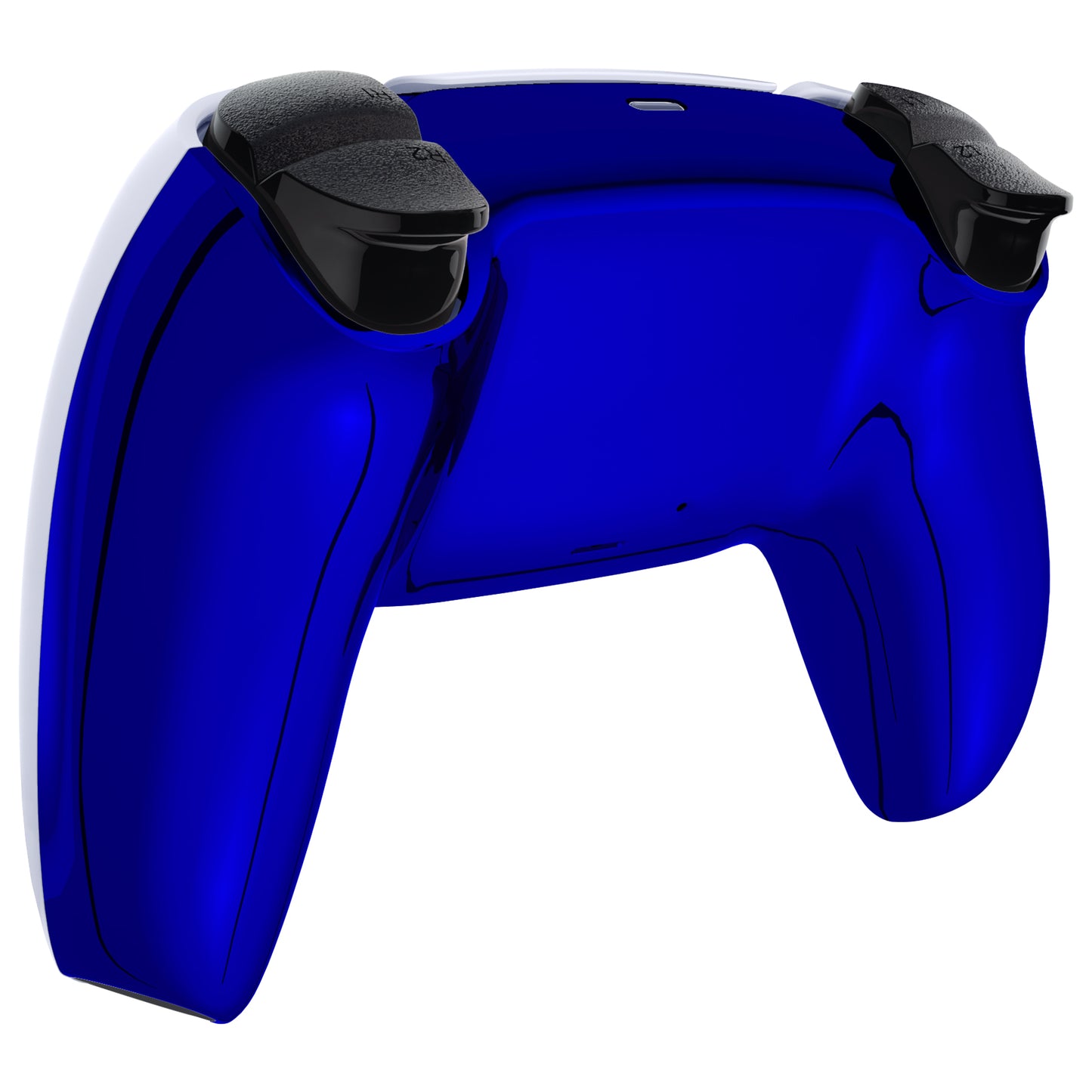 eXtremeRate PS5コントローラーBDM-010/020/030/040/050対応交換対応用バックハウジングボトムシェル【クロームブルーグロッシー】