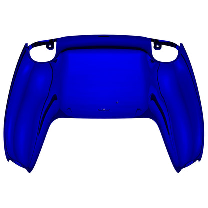 eXtremeRate PS5コントローラーBDM-010/020/030/040/050対応交換対応用バックハウジングボトムシェル【クロームブルーグロッシー】