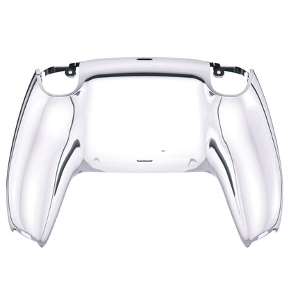 eXtremeRate PS5コントローラーBDM-010/020/030/040/050対応交換対応用バックハウジングボトムシェル【クロームシルバー】