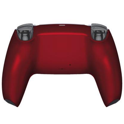 eXtremeRate PS5コントローラーBDM-010/020/030/040/050対応交換対応用バックハウジングボトムシェル【スカーレットレッド】