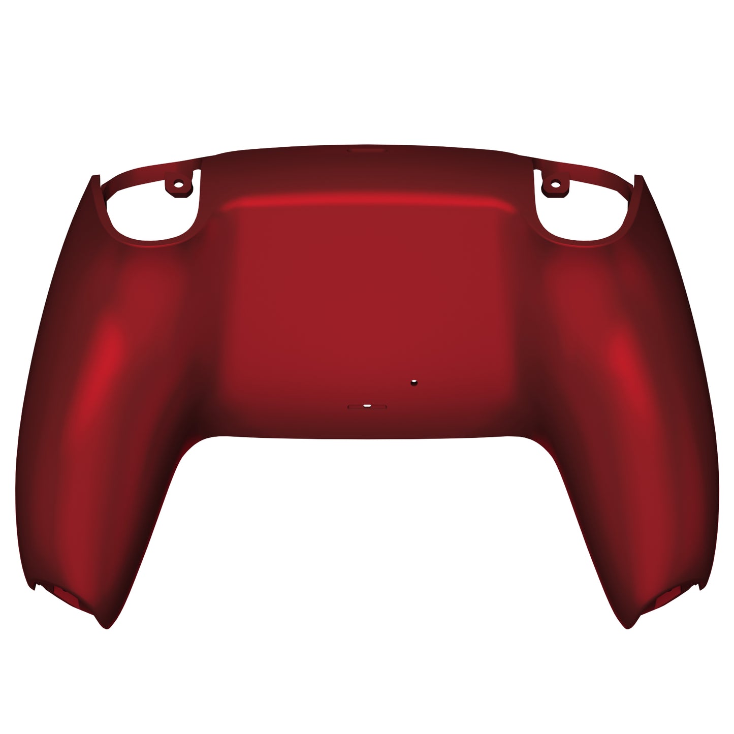 eXtremeRate PS5コントローラーBDM-010/020/030/040/050対応交換対応用バックハウジングボトムシェル【スカーレットレッド】