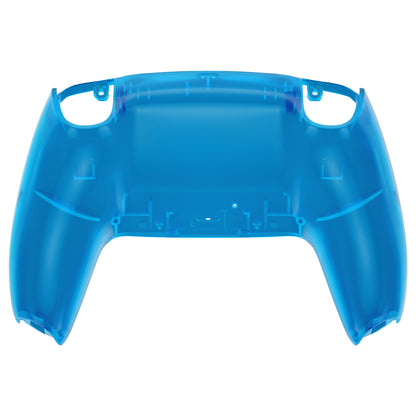 eXtremeRate PS5コントローラーBDM-010/020/030/040/050対応交換対応用バックハウジングボトムシェル【クリアブルー】
